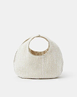 Accessorize Sparkle Beaded Handheld Bag