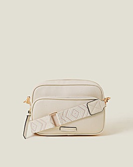 Accessorize Dina Double Zip Cross-Body Bag