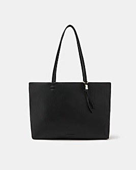 Accessorize Charm Faux Leather Tote Bag