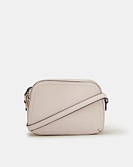 Accessorize Double Zip Crossbody Bag