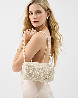 Accessorize Drop Bead Shoulder Bag