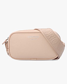 Emporio Armani Cervo Apricot Moka Camera Bag