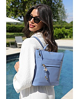 Luella Grey Ella Blue Small Backpack