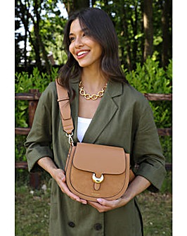 Luella Grey Venetia Camel Crossbody