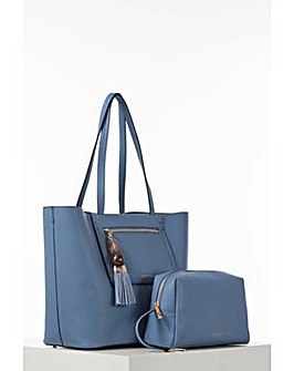Luella Grey Catalina Blue Tote