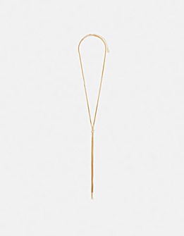 Accessorize Slinky Lariat Necklace