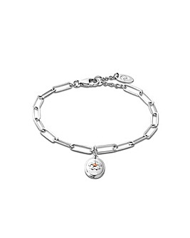 Nature's Wonder Sterling Silver Forget-Me-Not Bracelet
