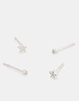 Accessorize 2-Pack ST Earrings