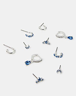 Accessorize Diamante Gem  Earrings