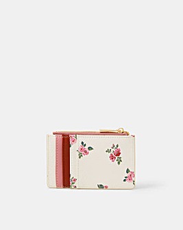 Accessorize Floral Print Card Holder