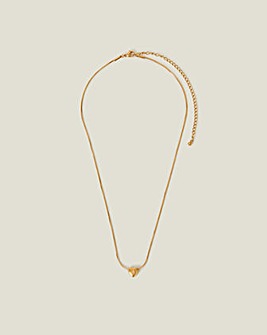 Accessorize SS Heart Necklace