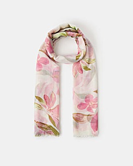 Accessorize Floral Print Scarf