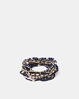 Accessorize Bead Stretch Bracelets