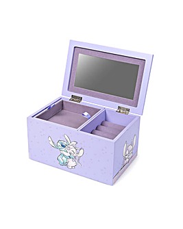 Stitch & Angel Purple Jewellery Box