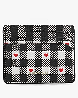 Fiorelli Marnie Gingham Heart Card Case Box Set