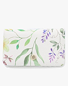 Fiorelli Stevie White Floral Bifold Purse
