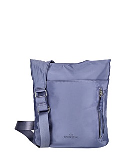 Enrico Benetti Janice Single Handle Sheen Nylon Shoulderbag
