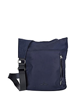 Enrico Benetti Janice Single Handle Sheen Nylon Shoulderbag