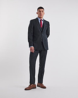 William Hunt Flannel Navy Suit Trouser