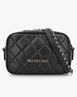 Valentino Bags Ocarina Quilted Black Camera Bag