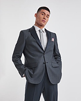 William Hunt Jacquard Satin Lapel Blazer