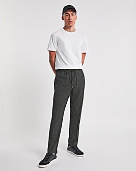 Charcoal Elasticated Jogger Trouser