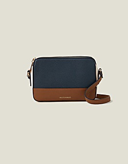 Accessorize Suedette Cross-Body Bag