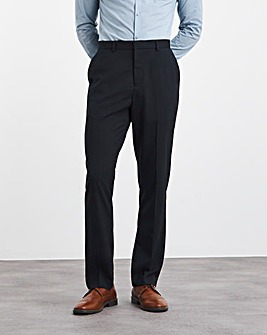 Regular Fit Charcoal Stretch Formal Trouser