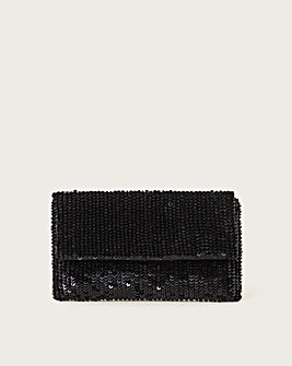 Monsoon Sofia Sequin Clutch Bag