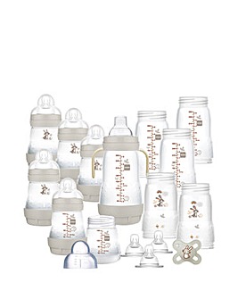 MAM Easy Start Anti-Colic Self Sterilising Bottles Newborn - 17 Piece Gift Set
