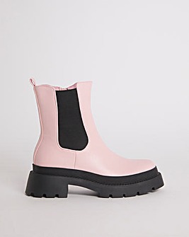 Cady Chunky Chelsea Ankle Boots Wide Fit