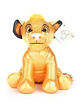 Disney 100 Glitter Ball The Lion King Simba Plush