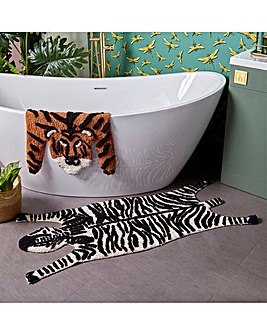 Furn Zebra Bathmat