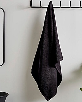 Catherine Lansfield Quick Dry Towels Black