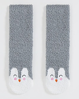 1 Pack Super Soft Fluffy Character Sock