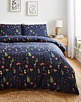 Pressed Flower Duvet Cover Set