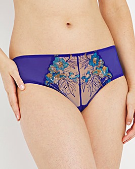 Contemporary Embroidery Midi Brief