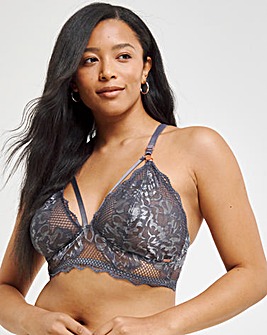 Figleaves Curve Amore Bralette - Grey