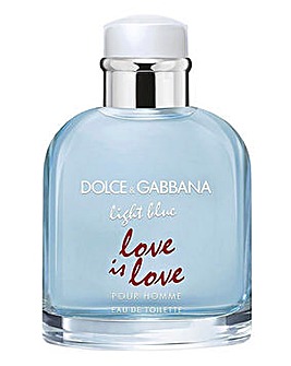 D&G Light Blue Love Is Love Pour Homme 125ml Eau de Toilette