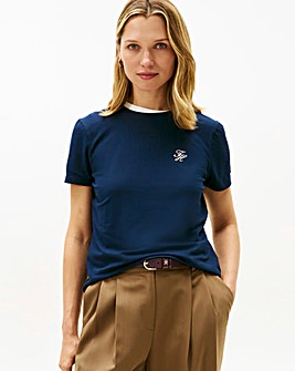 Tommy Hilfiger Script Crew Neck T-Shirt