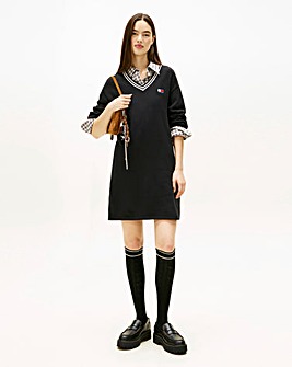 Tommy Jeans Badge Sweater Dress