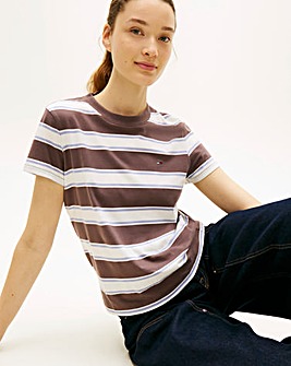 Tommy Jeans Flag Jersey Short Sleeve T-Shirt