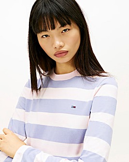 Tommy Jeans Flag Jerse Long Sleeve T-Shirt