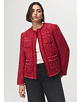 MANGO JACKET ROSSO