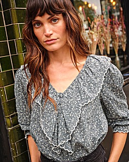 FatFace Carly Ditsy Blouse