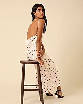 Nobodys Child Pia Spot Midi Dress