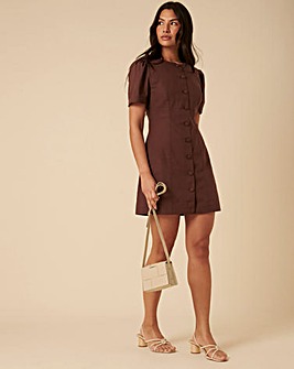 Nobodys Child Tara Cotton Linen Dress