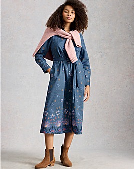 White Stuff Lana Denim Midi Dress