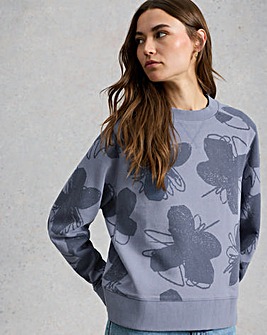 White Stuff Daydreamer Printed Sweat