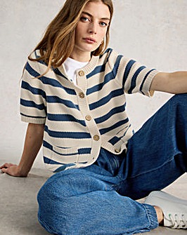 White Stuff Isabella Short Sleeve Cardigan